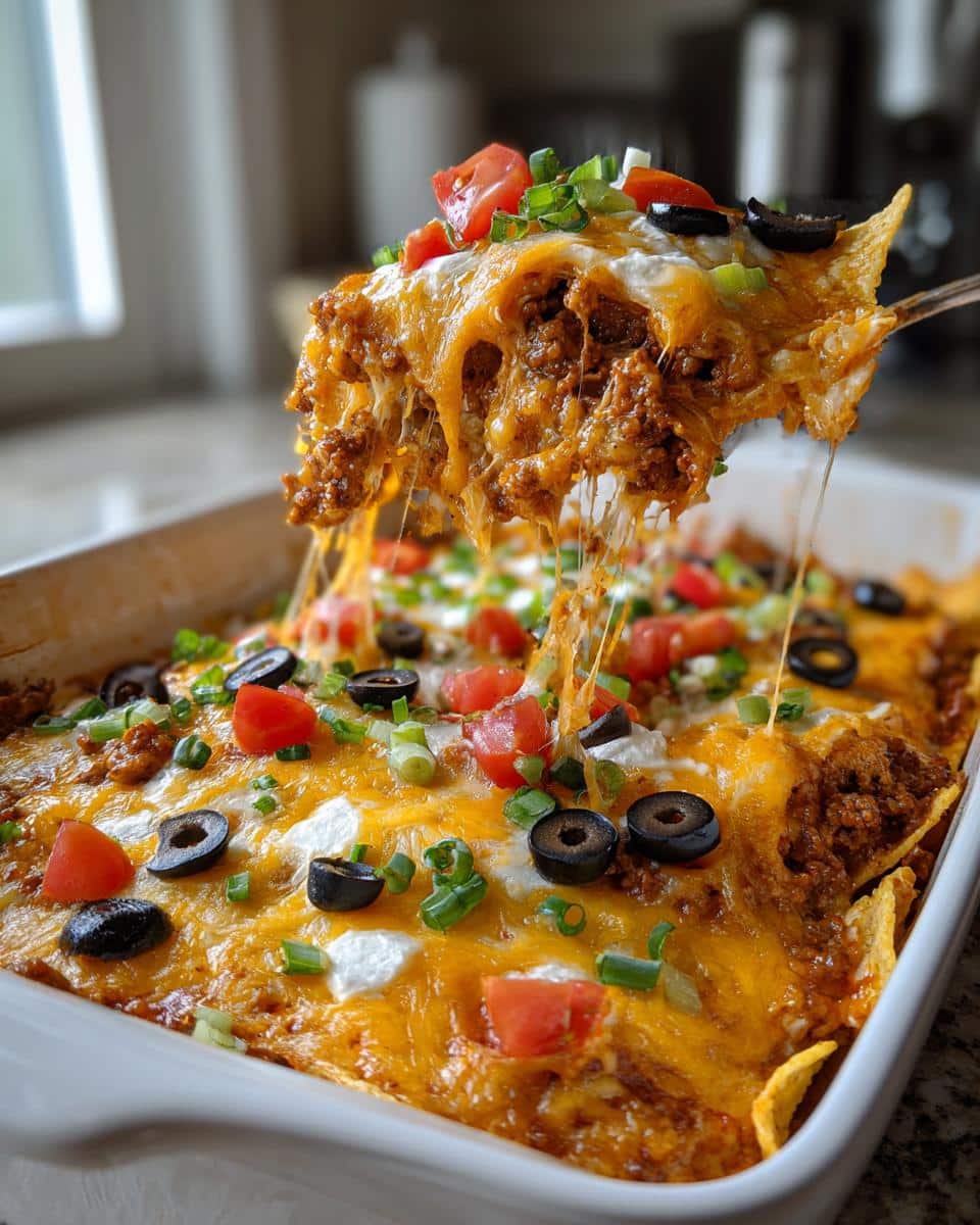Beefy Nacho Casserole - detail 2