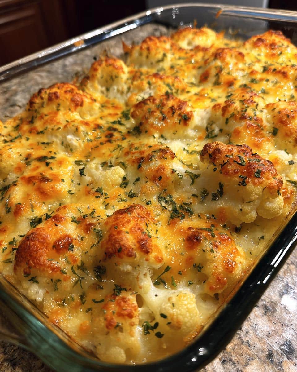 Cheesy Cauliflower Bake - detail 3
