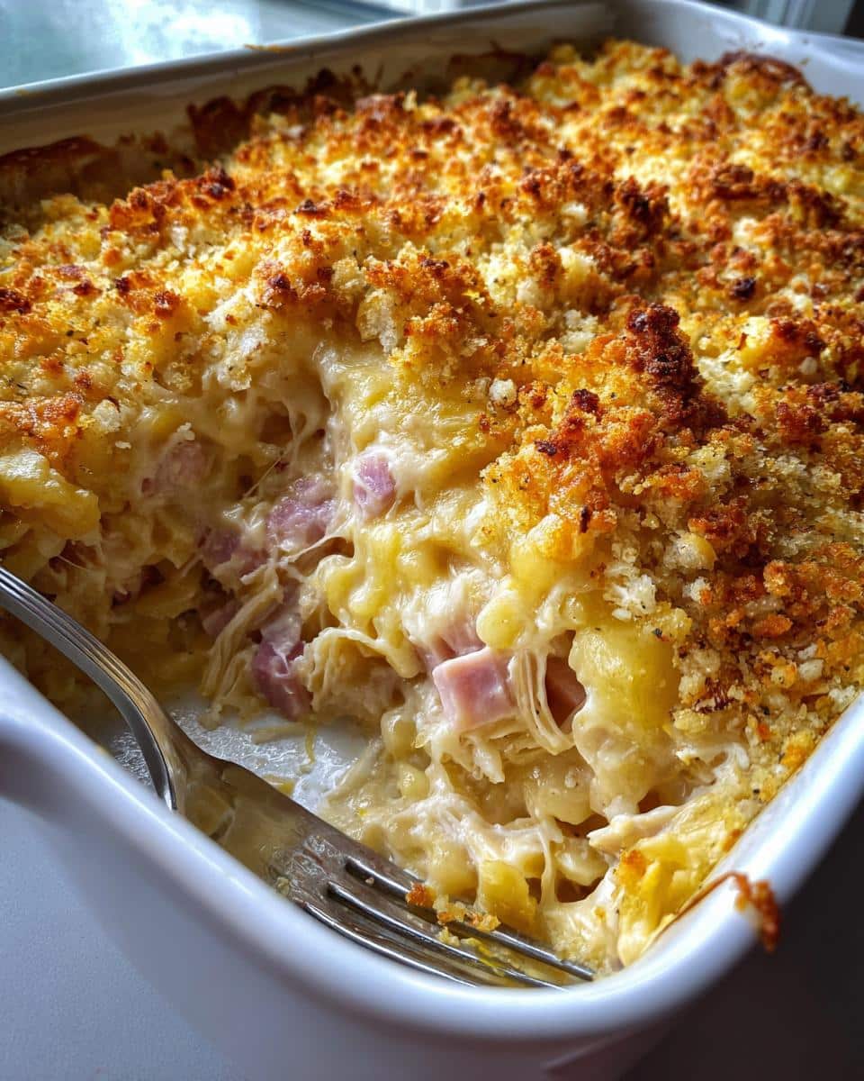 Chicken Cordon Bleu Casserole - detail 4