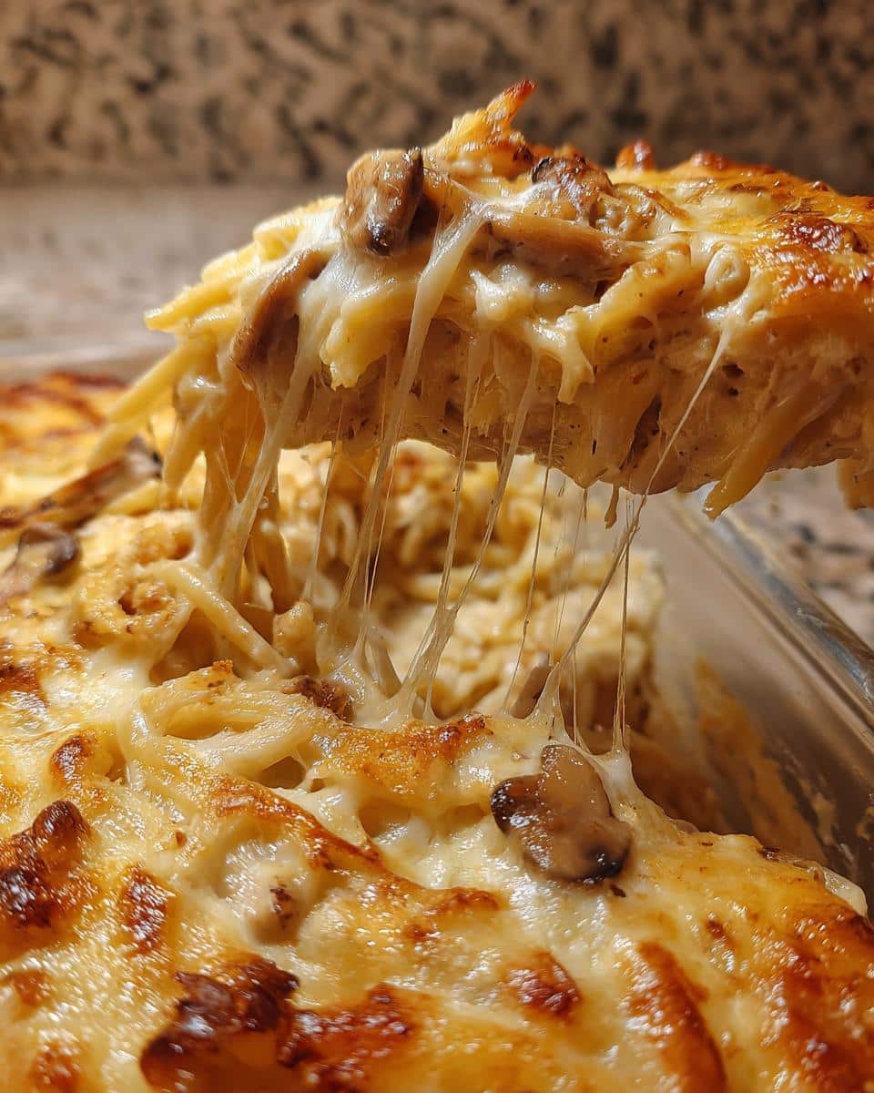 Chicken Tetrazzini - detail 2