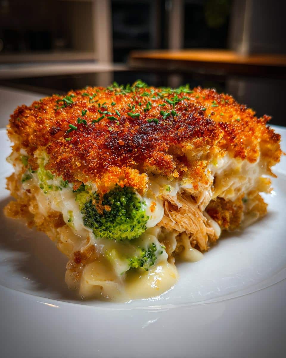 Chicken and Broccoli Divan - detail 1