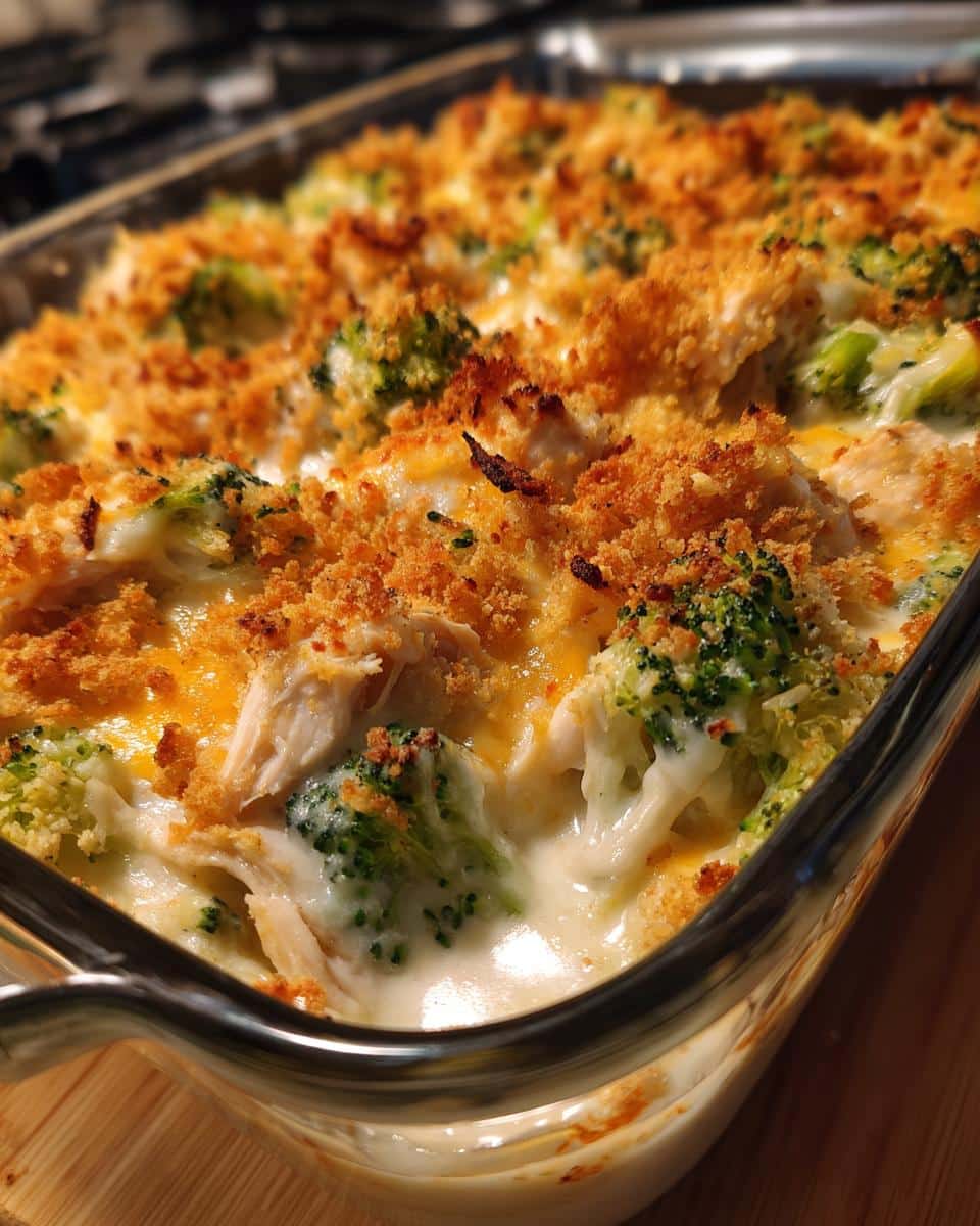 Chicken and Broccoli Divan - detail 2