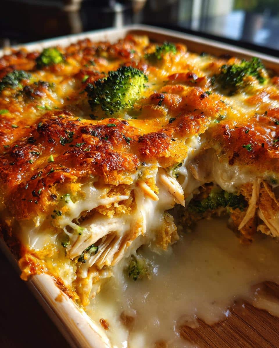 Chicken and Broccoli Divan - detail 3