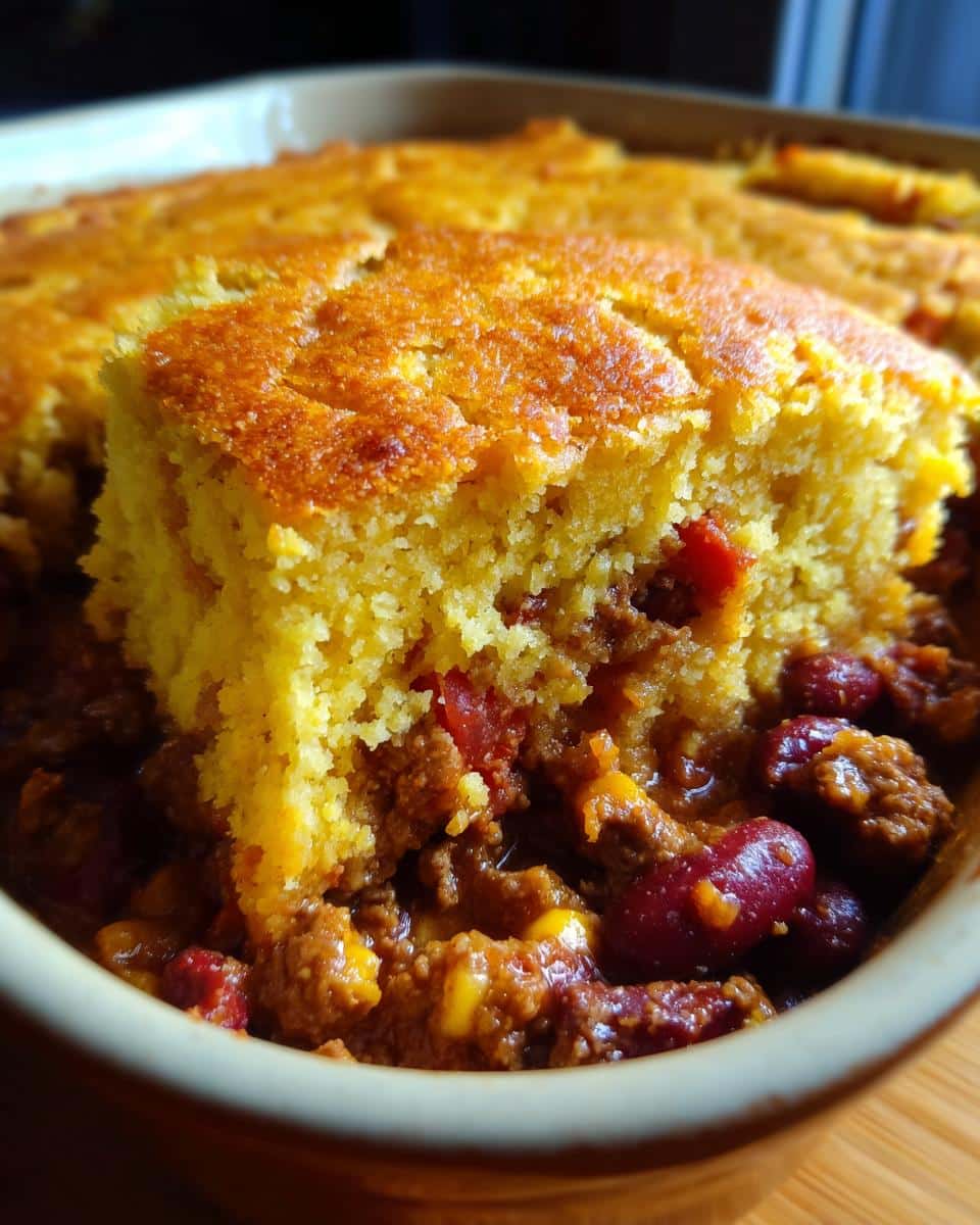 Chili Cornbread Casserole - detail 2