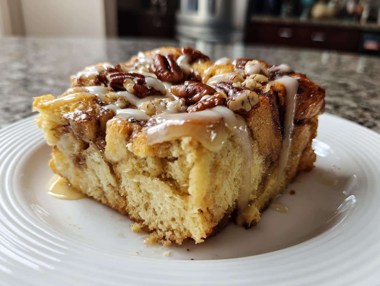 Irresistible Cinnamon Roll French Toast Bake in 30 Minutes