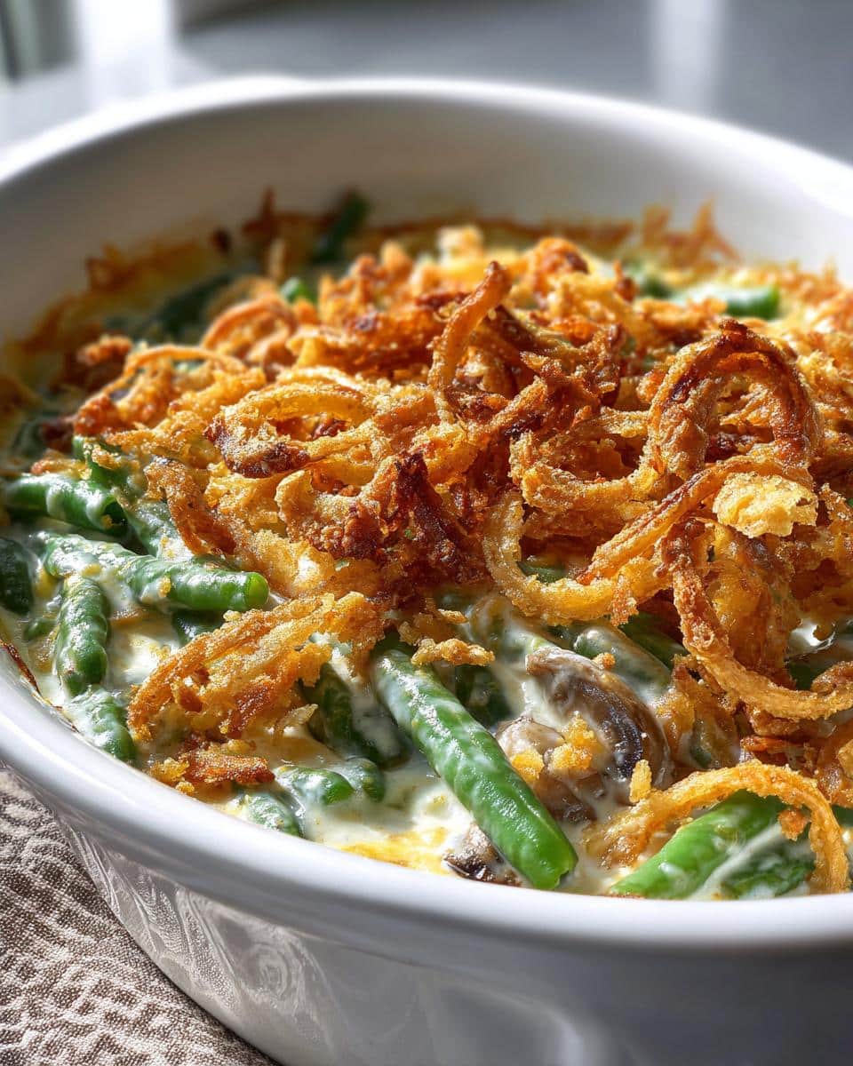 Classic Green Bean Casserole - detail 1