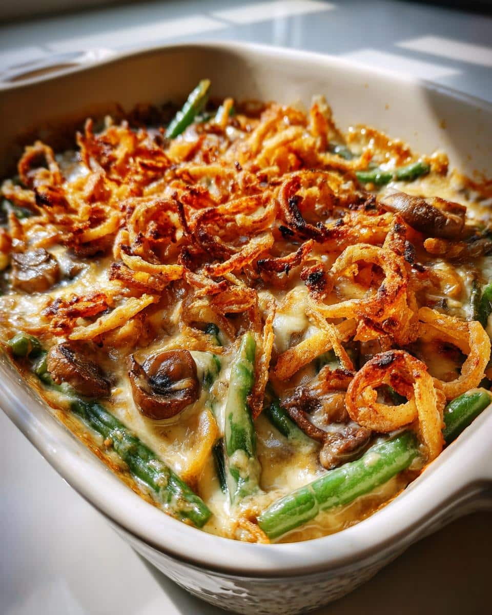 Classic Green Bean Casserole - detail 2