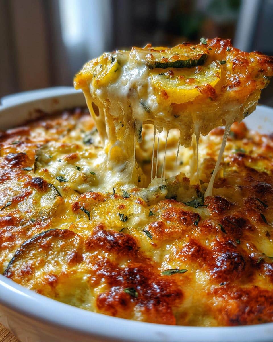 Creamy Squash Casserole - detail 1