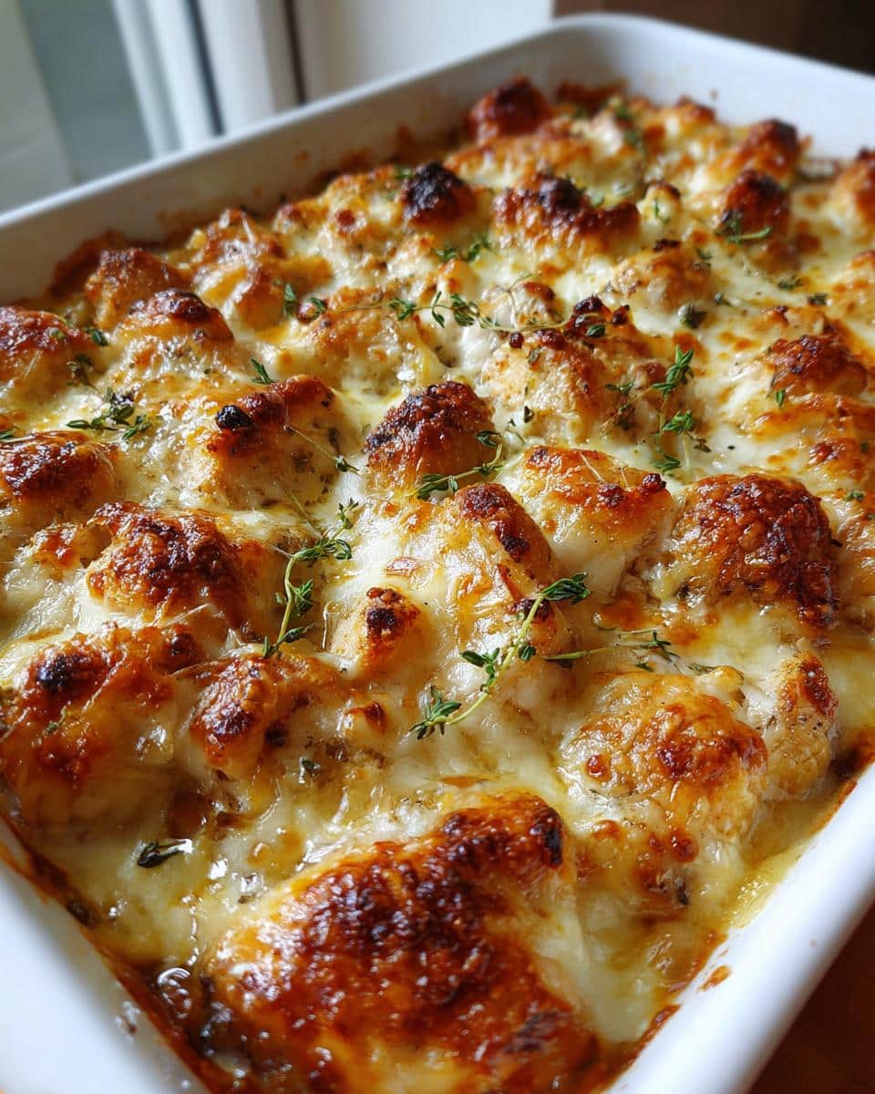 French Onion Chicken Casserole - detail 2