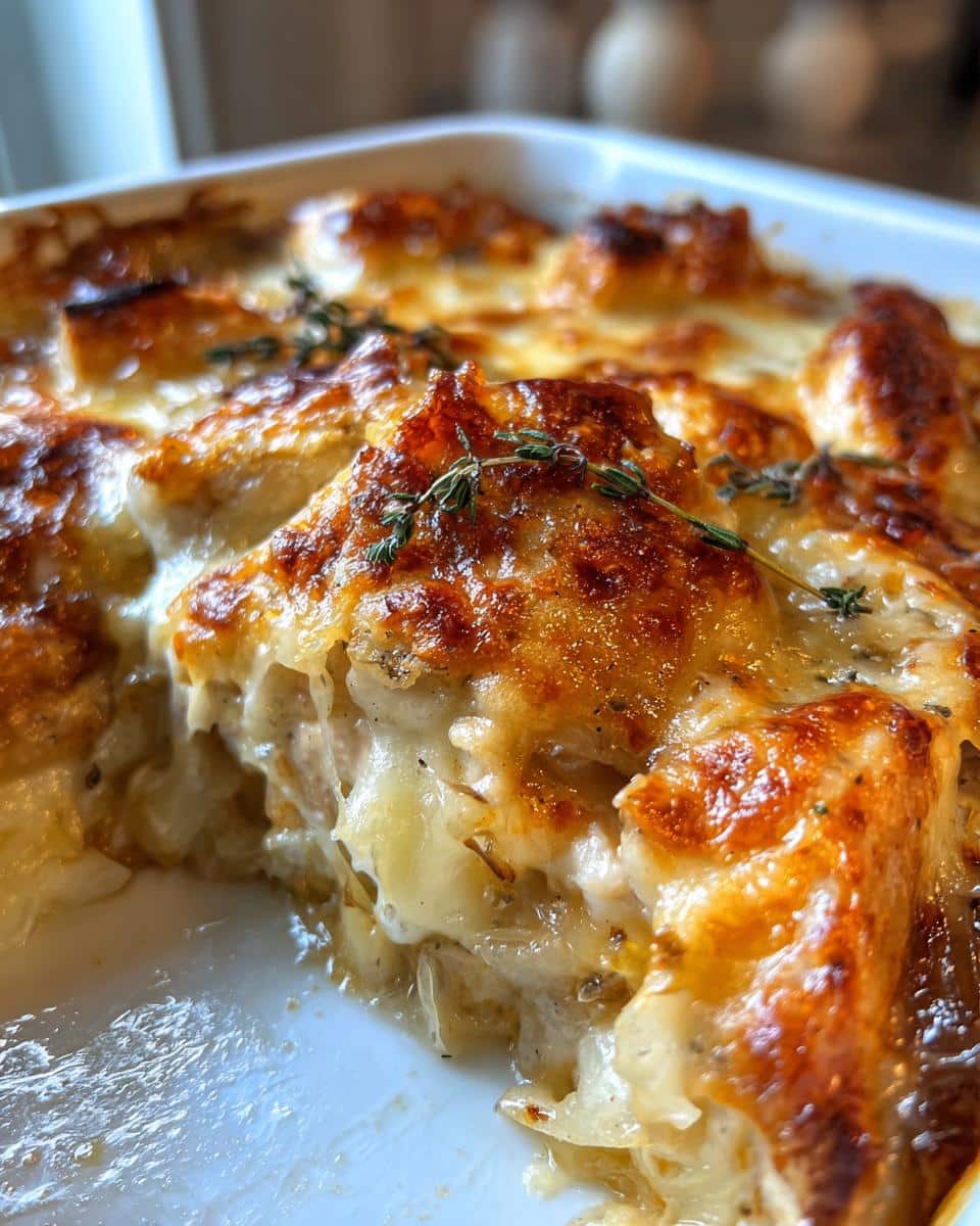 French Onion Chicken Casserole - detail 3
