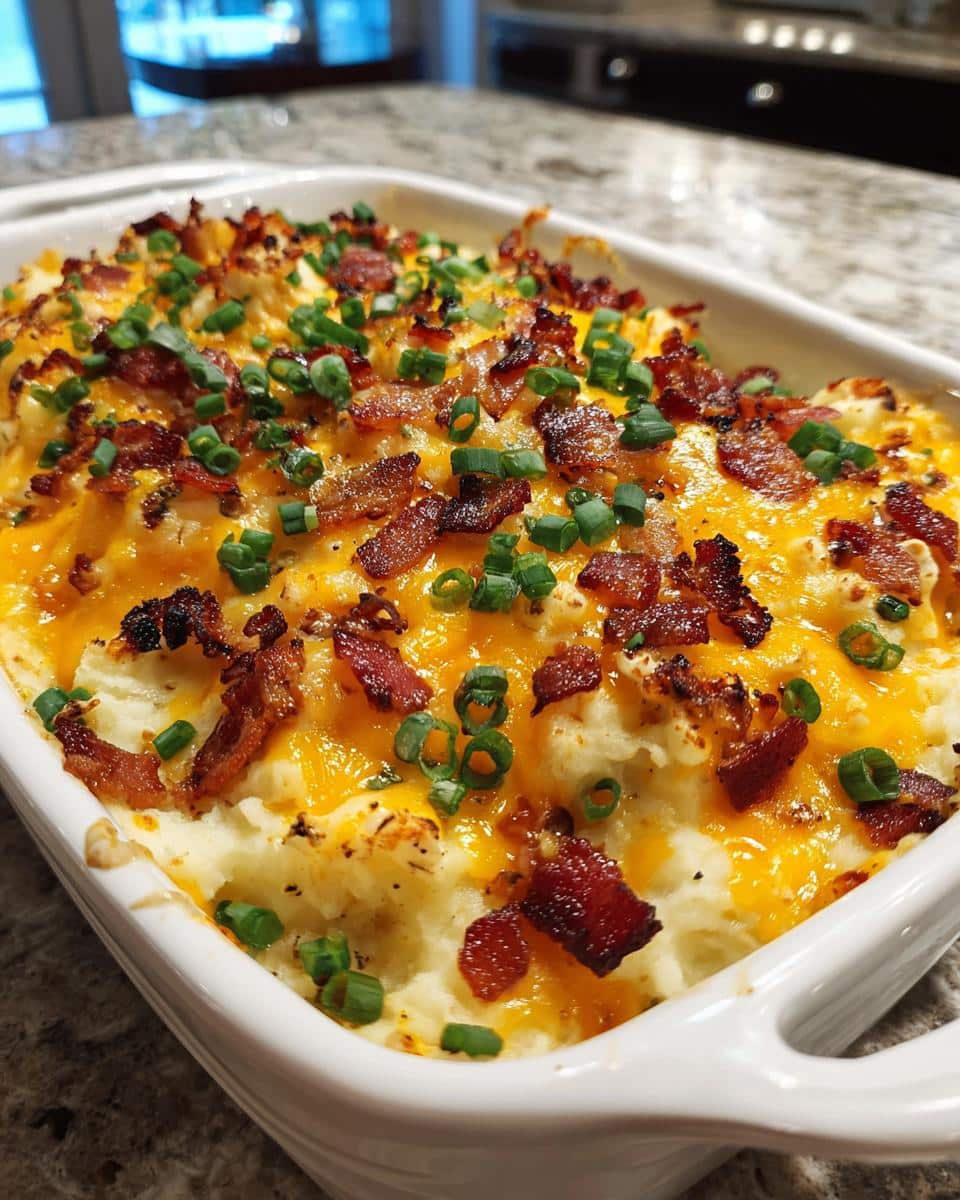 Loaded Mashed Potato Casserole - detail 2