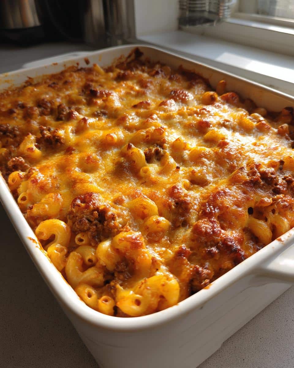 Macaroni and Beef Casserole - detail 1