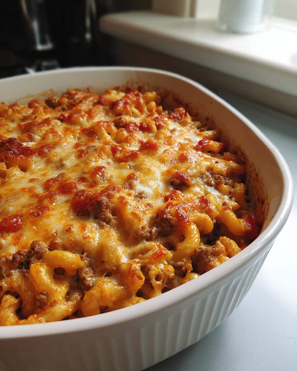 Macaroni and Beef Casserole - detail 2