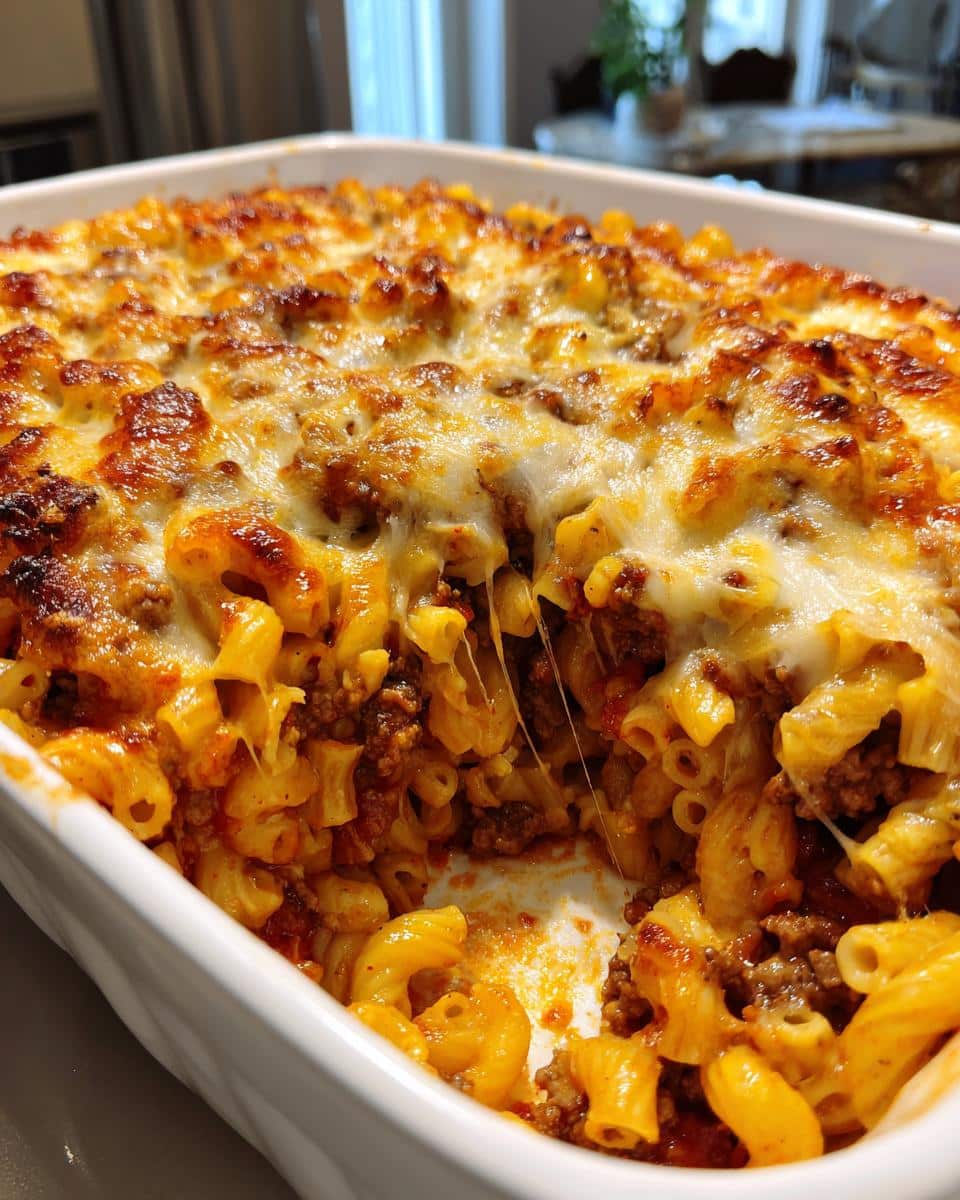 Macaroni and Beef Casserole - detail 3