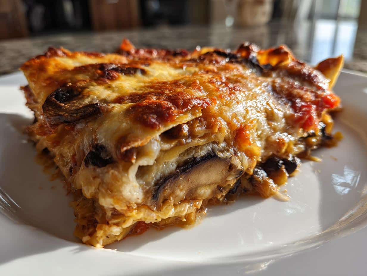 Irresistible Mushroom and Black Bean Tortilla Casserole in 40 Minutes