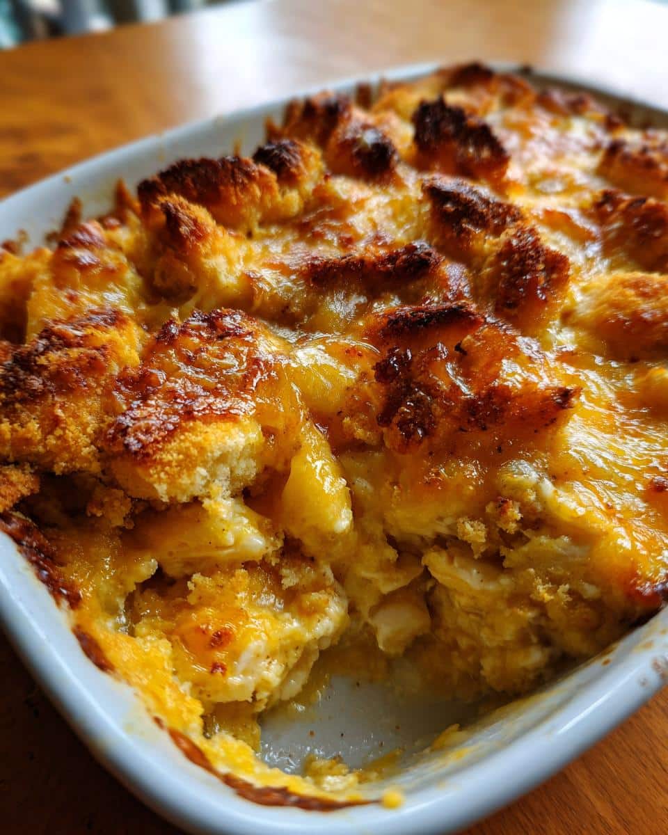 Ritz Cracker Chicken Casserole - detail 1
