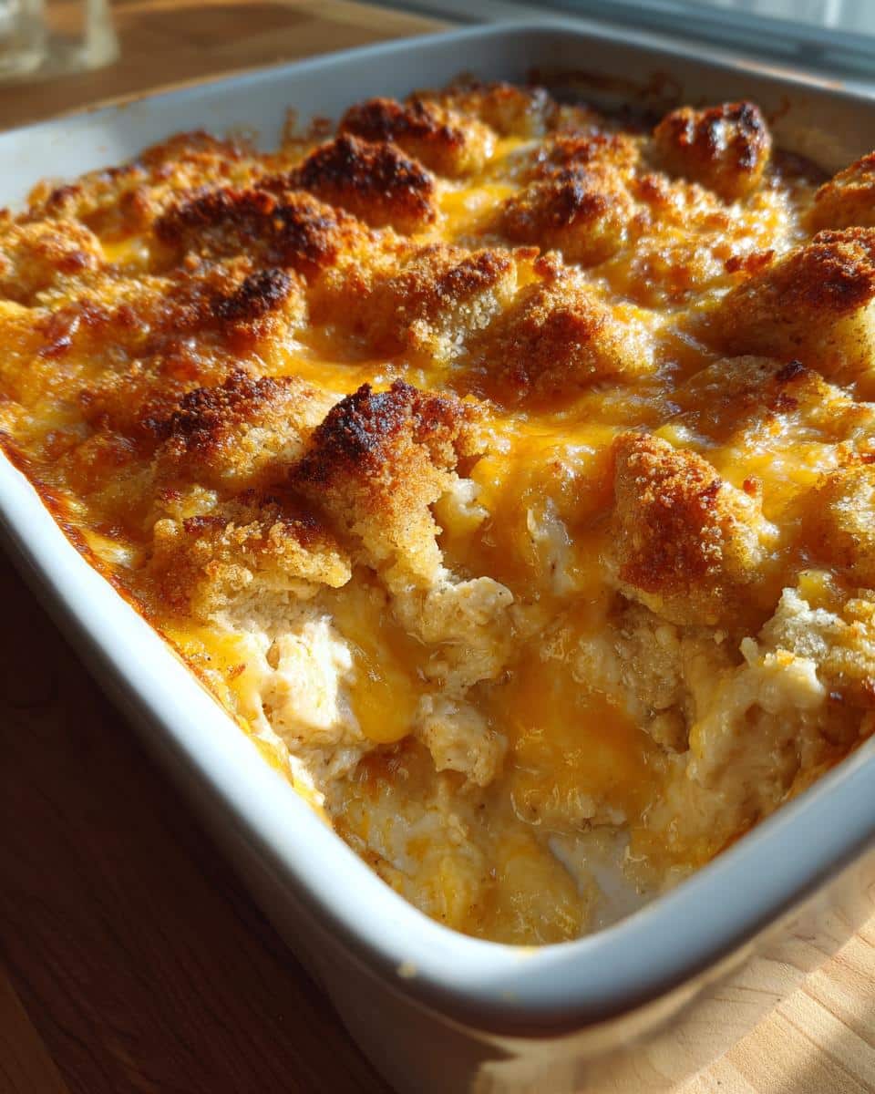 Ritz Cracker Chicken Casserole - detail 2