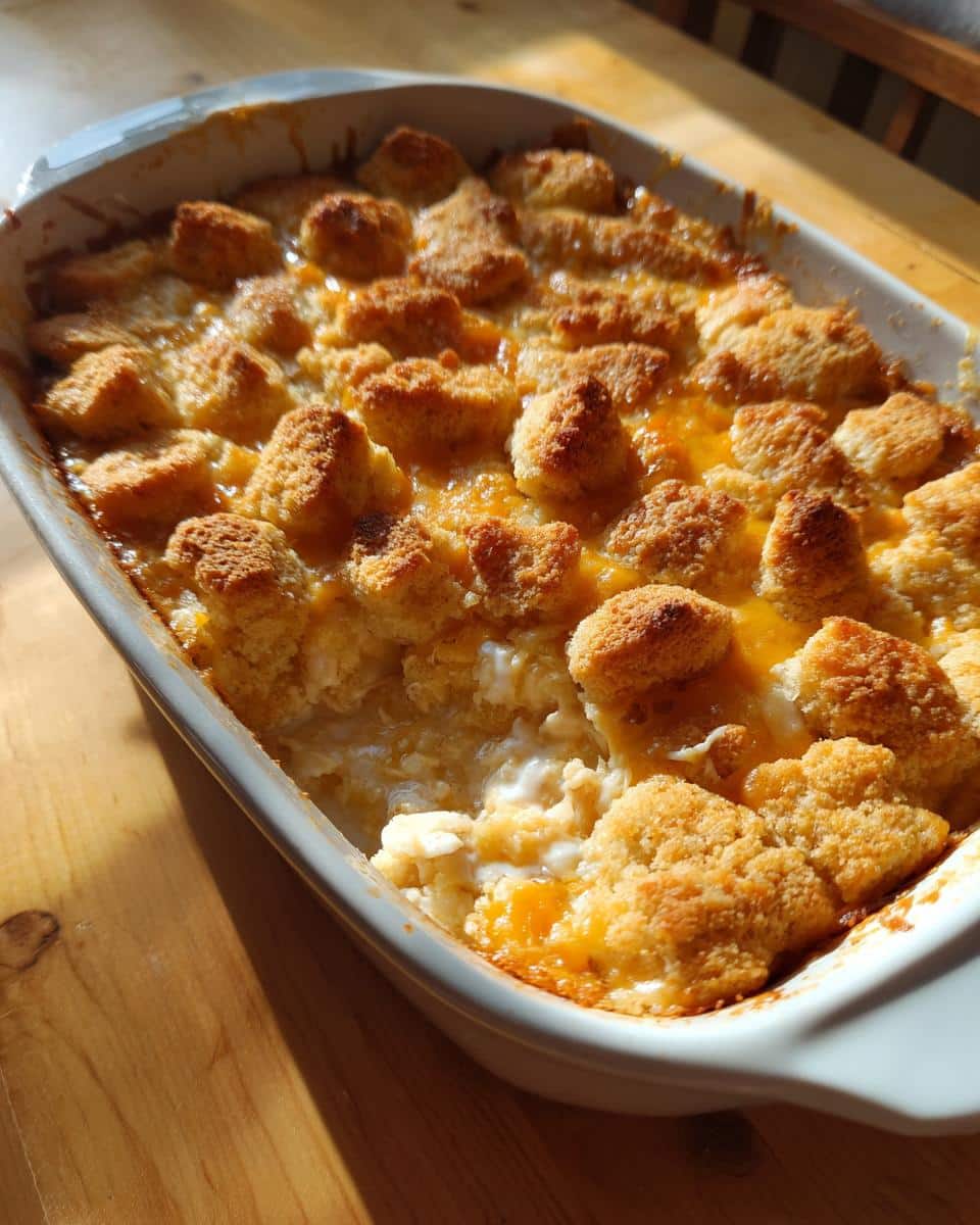 Ritz Cracker Chicken Casserole - detail 3