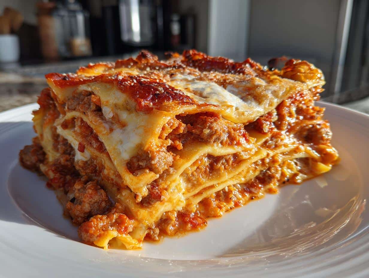 Heavenly Sausage and Cheese Lasagna Recipe You’ll Devour