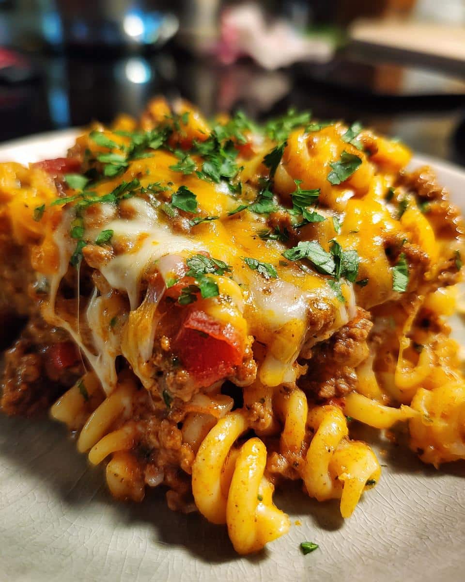 20-Minute Taco Pasta Casserole - detail 3