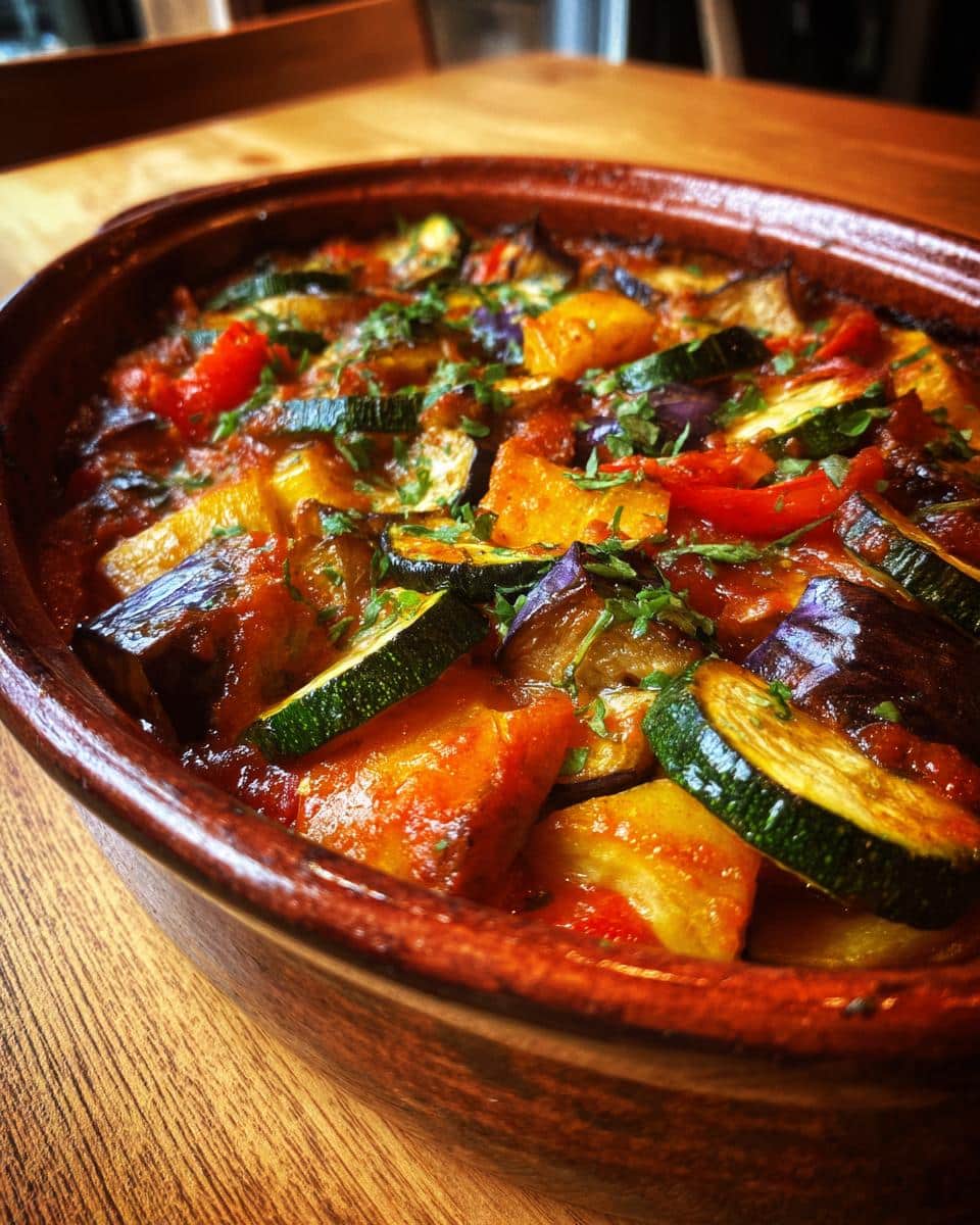 Autumn Ratatouille Casserole - detail 2