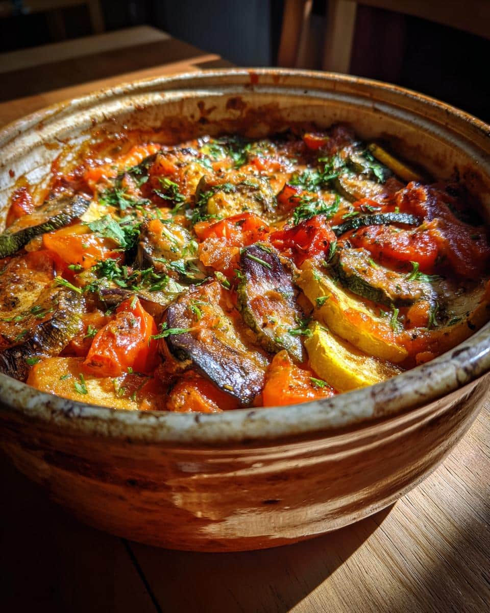 Autumn Ratatouille Casserole - detail 3