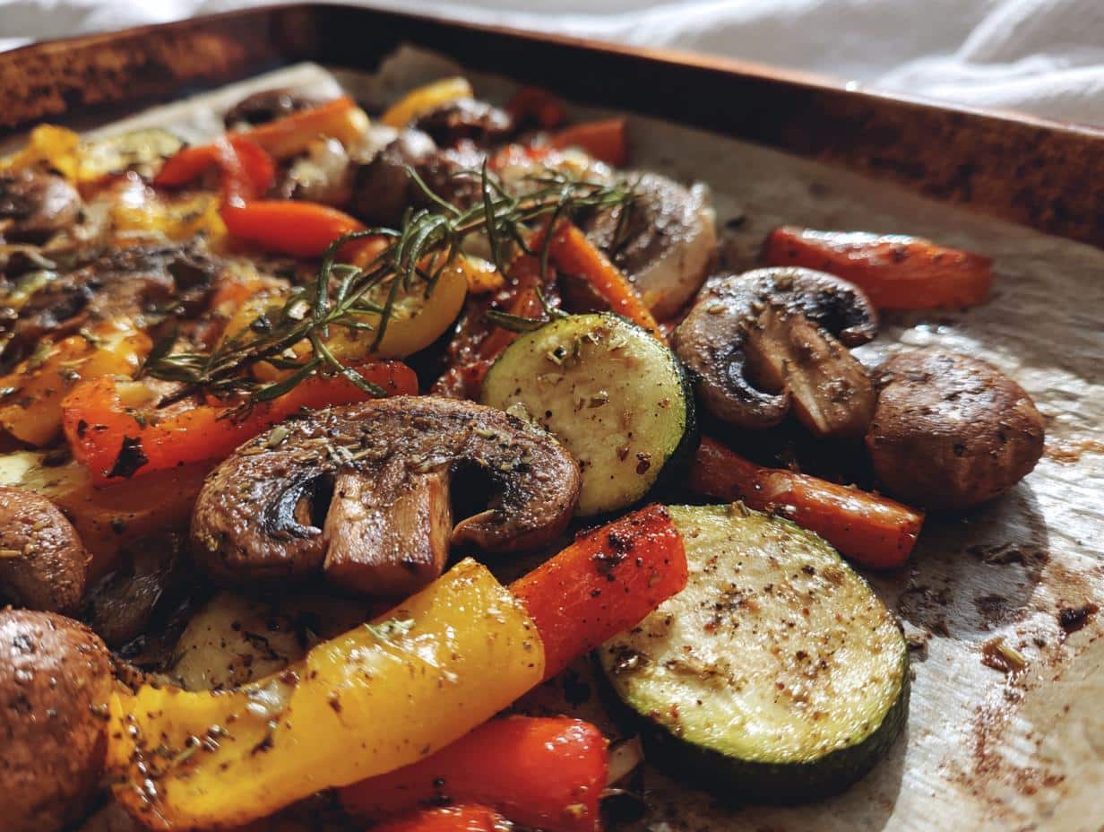 Unforgettable 30-Minute Mushroom & Herb Vegetable Bake Recipe