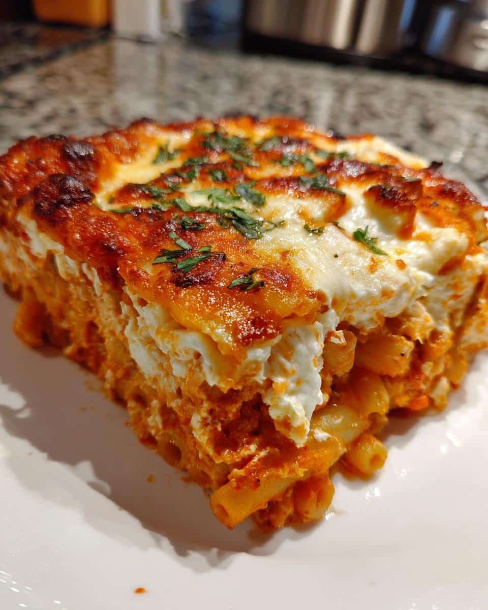 Baked Ziti with Ricotta - detail 1
