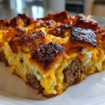 Breakfast Sausage & Cheese Casserole