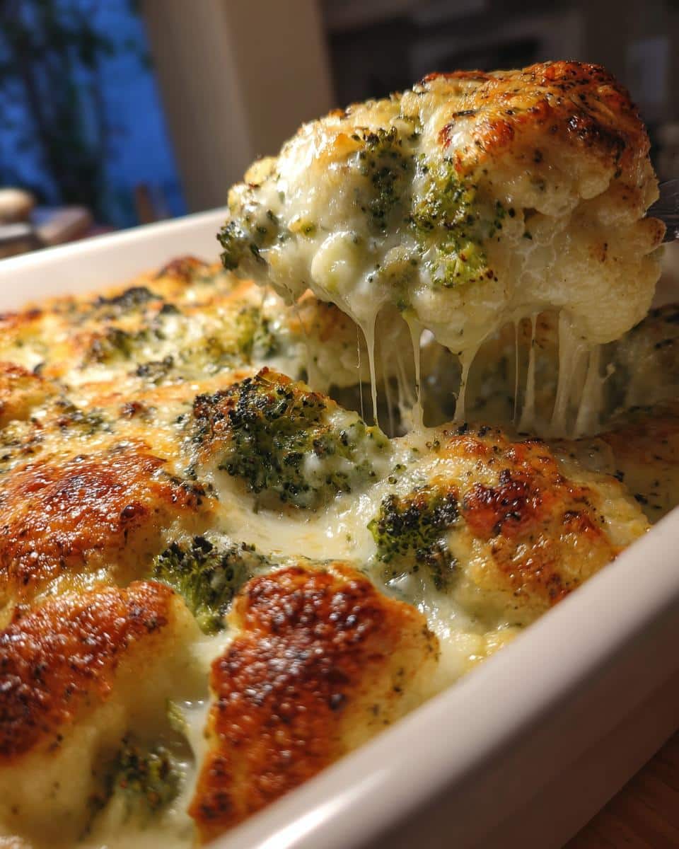 Broccoli & Cauliflower Bake - detail 3