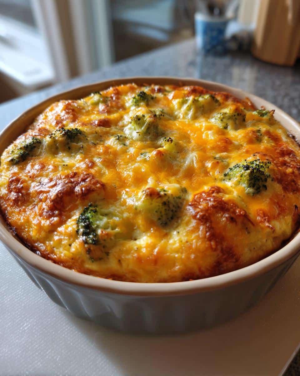 Broccoli Cheddar & Hashbrown Casserole - detail 2