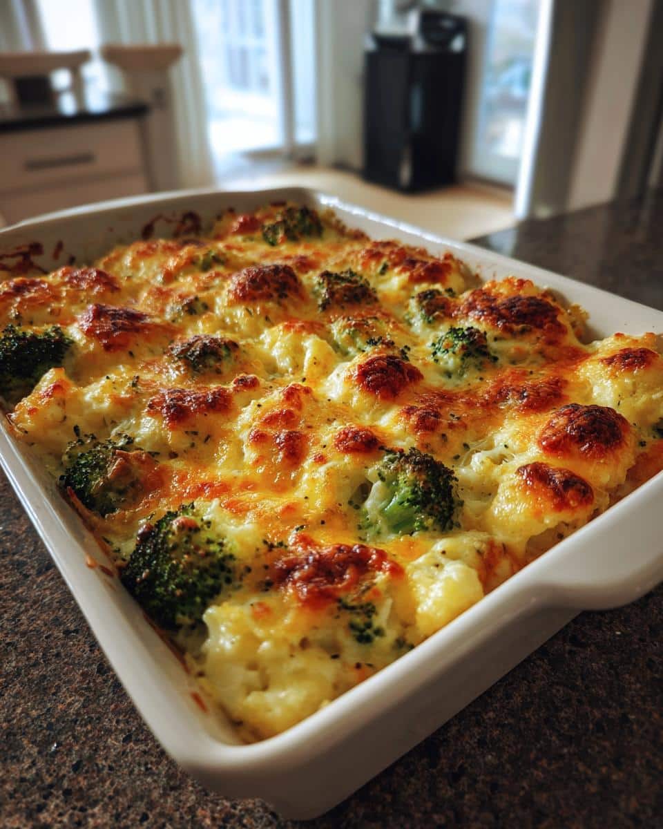 Broccoli Cheddar & Hashbrown Casserole - detail 3