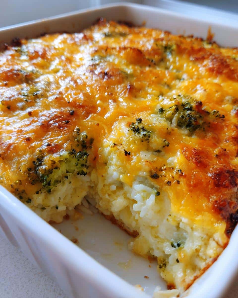 Broccoli & Cheese Rice Bake - detail 1
