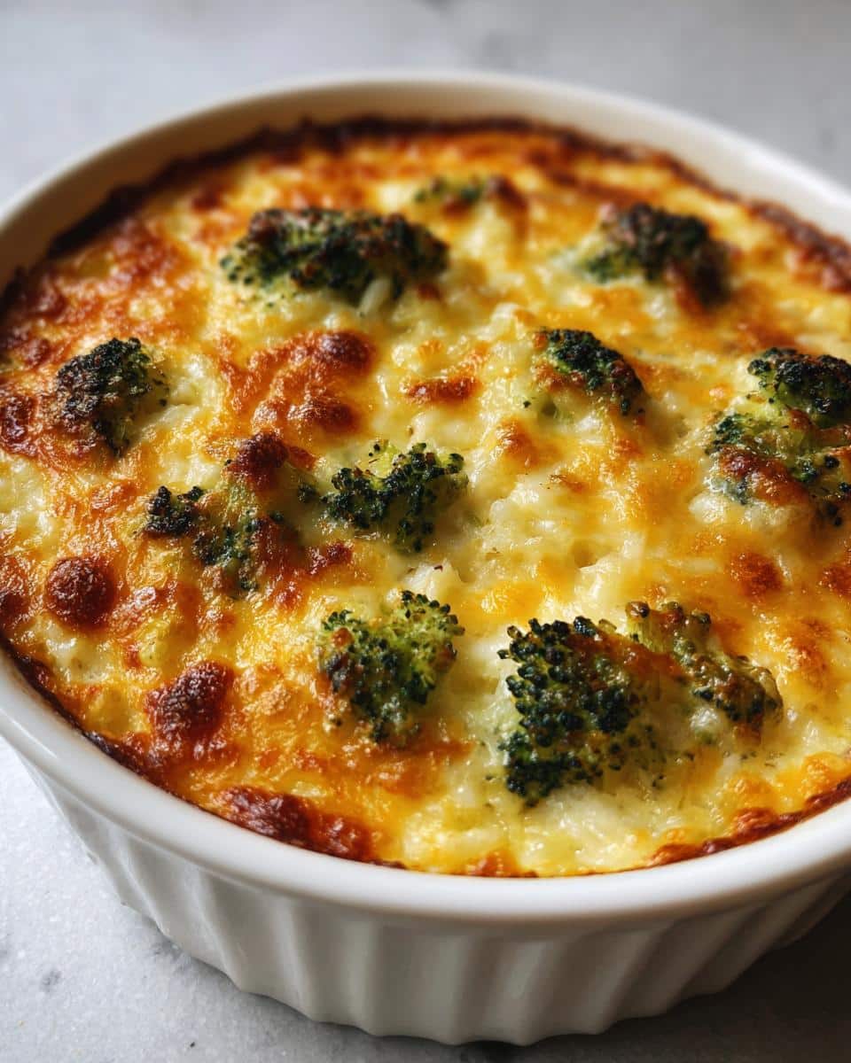 Broccoli & Cheese Rice Bake - detail 3
