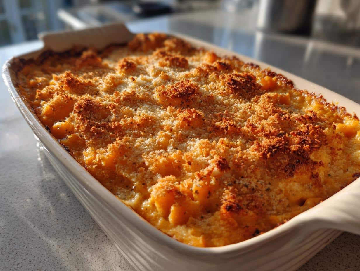 Dreamy Butternut Squash Casserole with 5-Star Crust