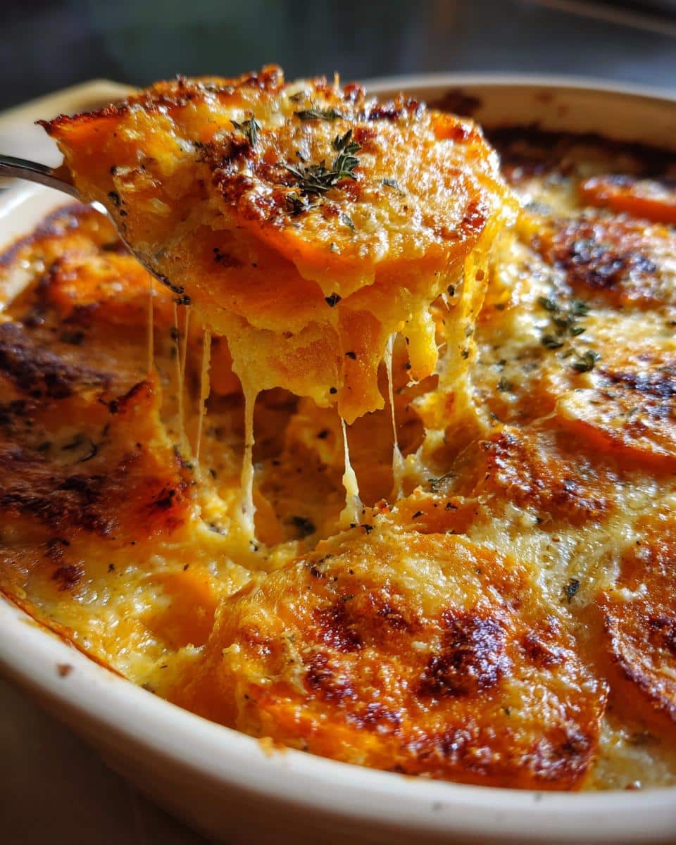 Butternut Squash Gratin - detail 2