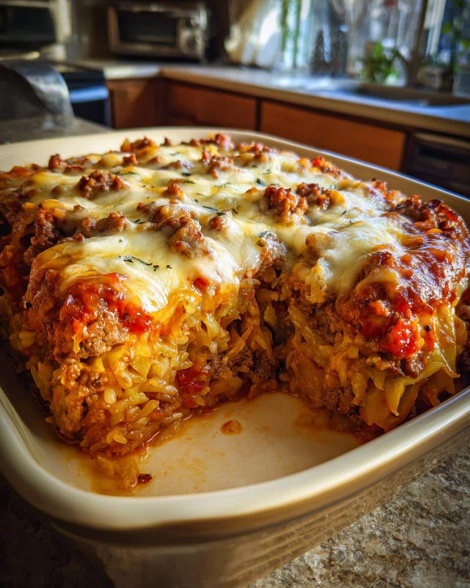 Easy Cabbage Roll Casserole Recipe with Irresistible Flavor