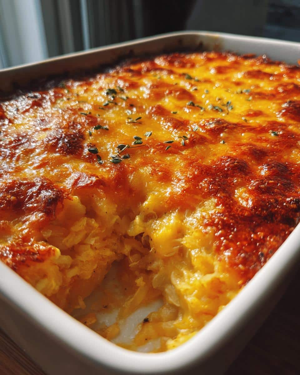 Cheesy Chicken & Hash Brown Casserole - detail 2