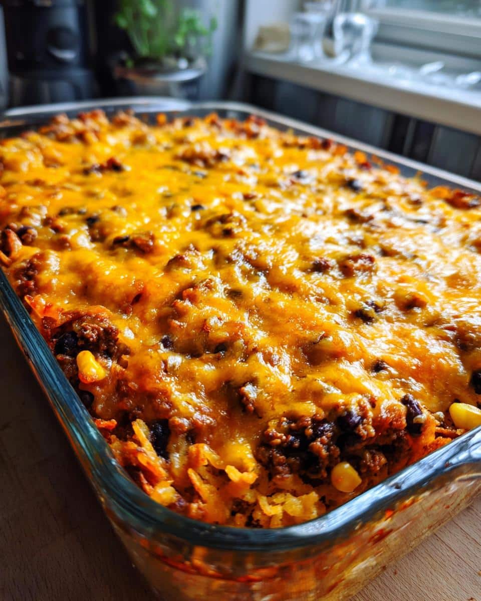 Cheesy Taco Casserole - detail 1