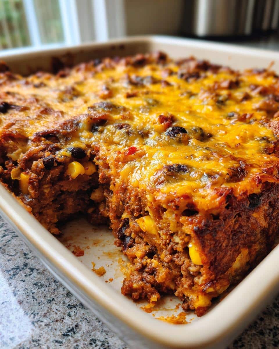 Cheesy Taco Casserole - detail 3