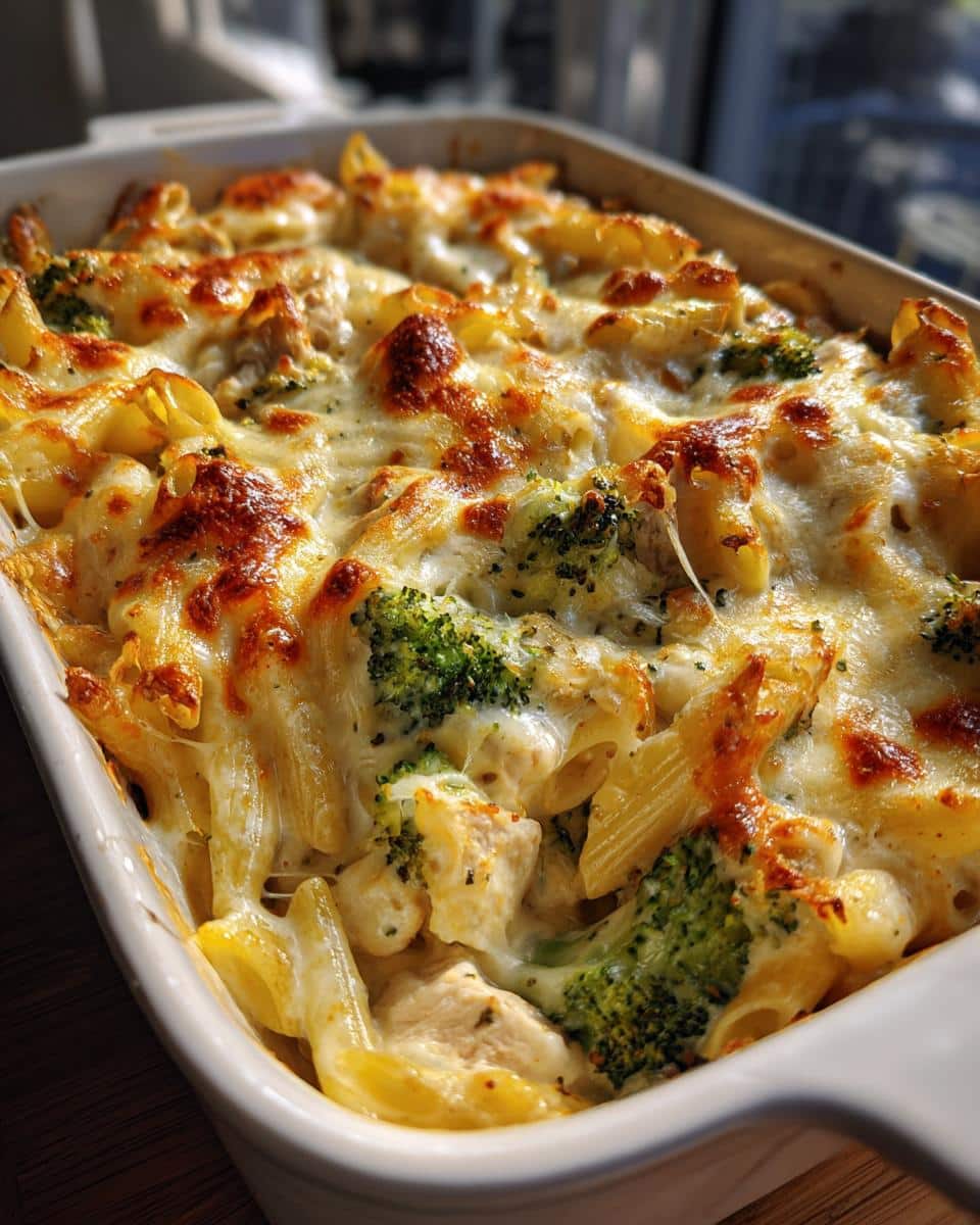 Chicken & Broccoli Pasta Bake - detail 1