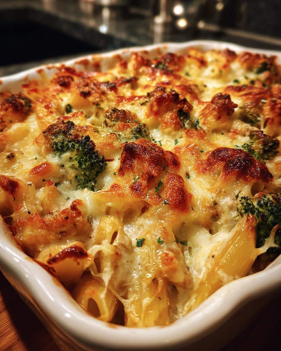 Chicken & Broccoli Pasta Bake - detail 2