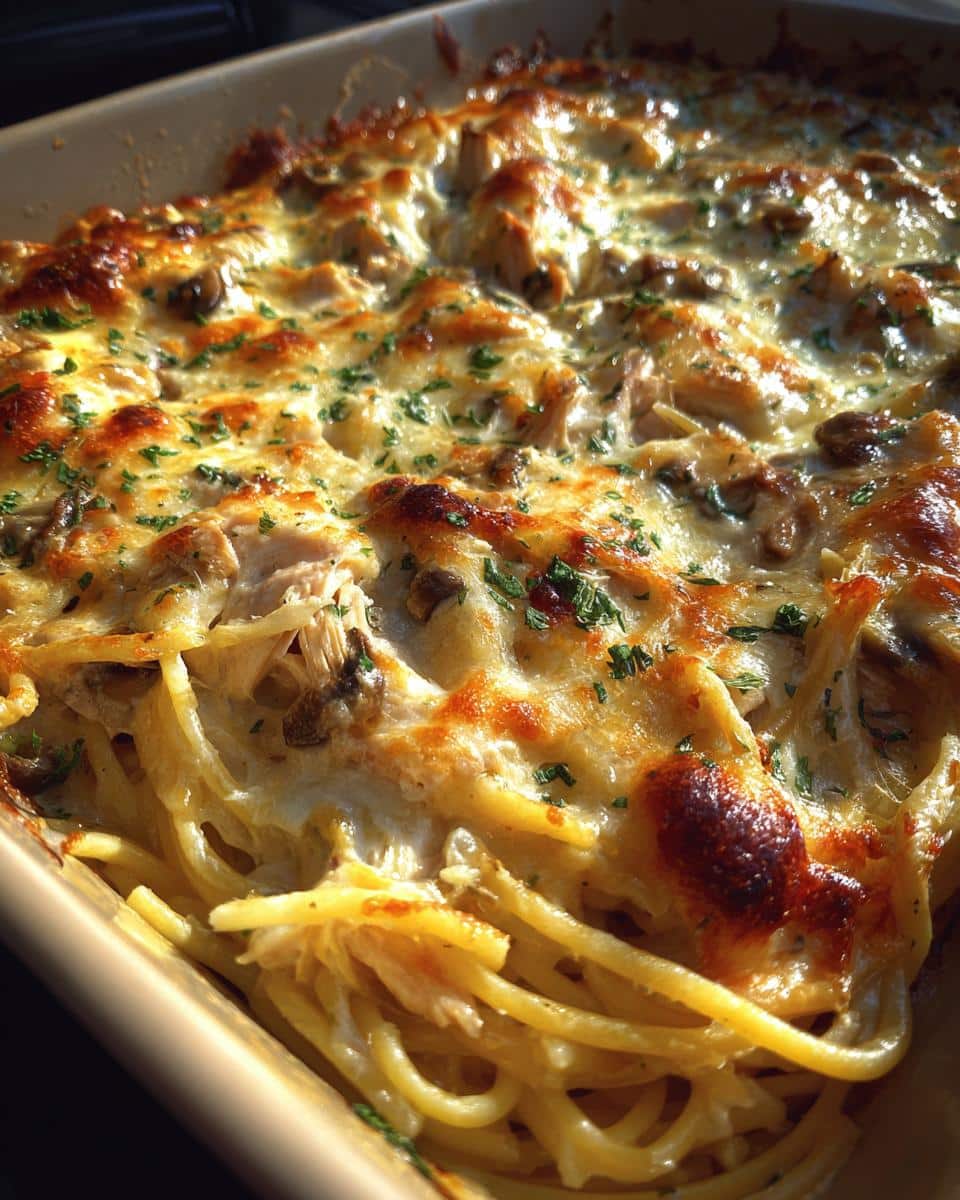Chicken Tetrazzini Casserole - detail 1