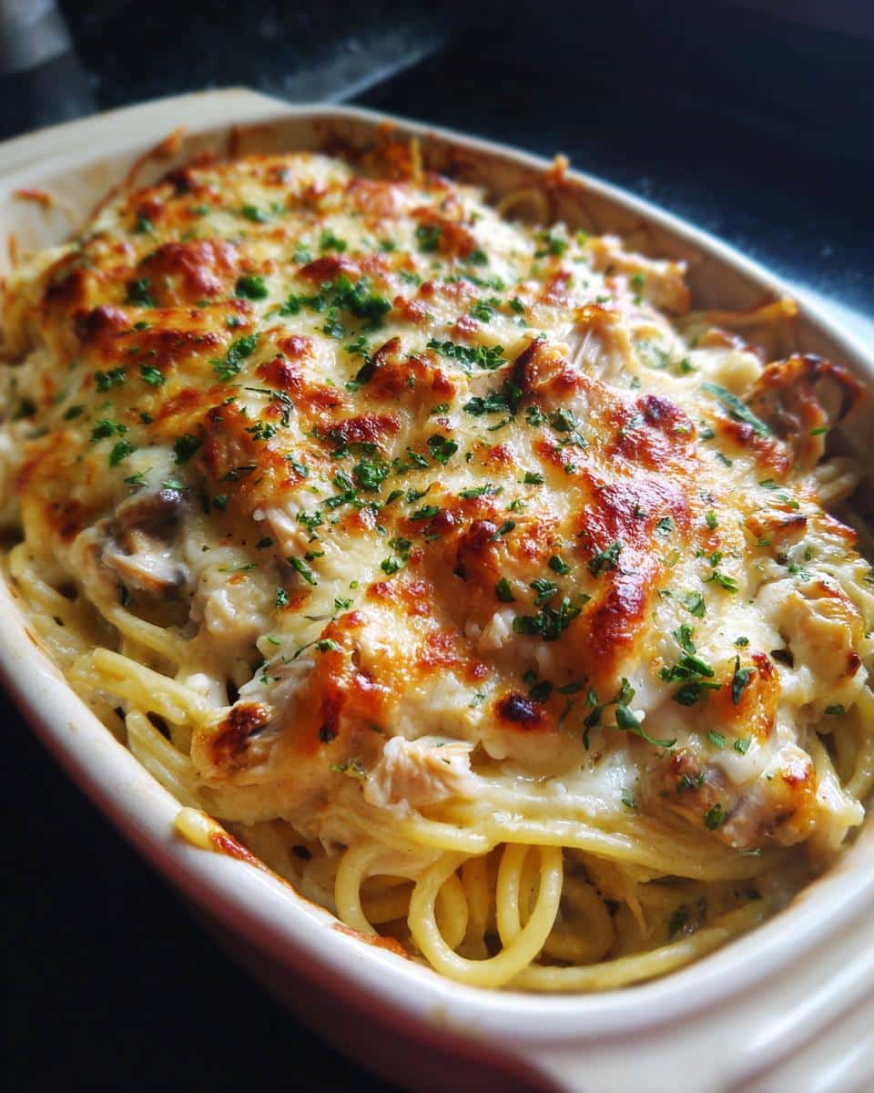 Chicken Tetrazzini Casserole - detail 2