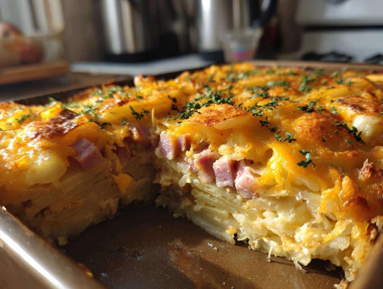 20-Year Perfect Christmas Ham & Potato Casserole Recipe