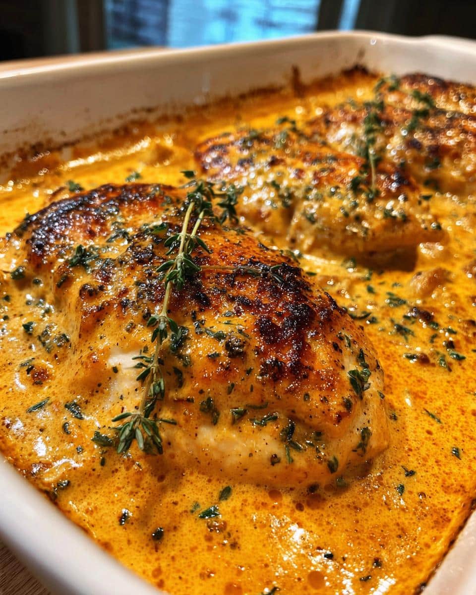 Creamy Pumpkin Chicken Bake - detail 2