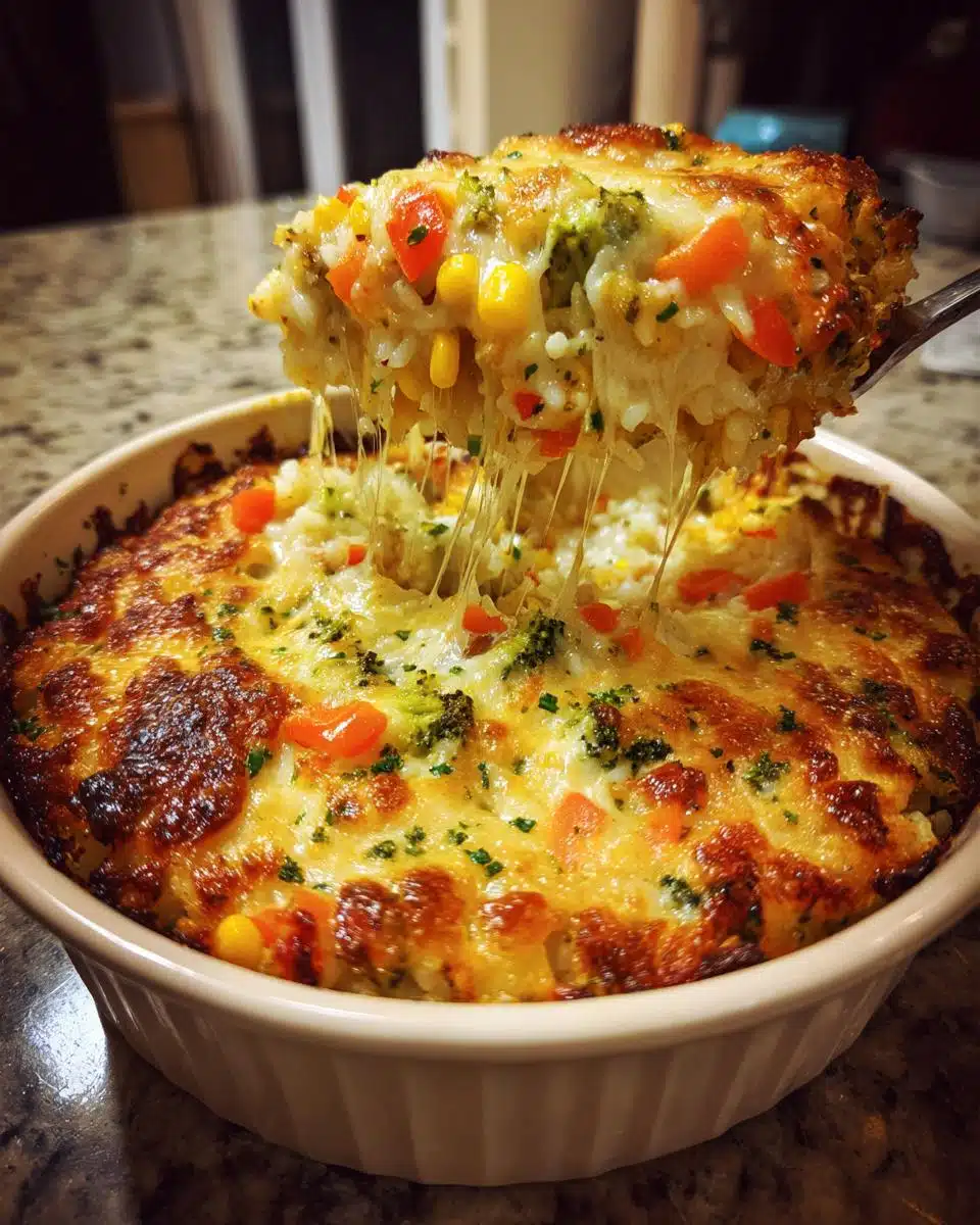 Fast Veggie Rice Bake - detail 1