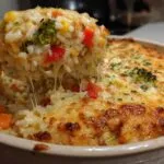 Fast Veggie Rice Bake