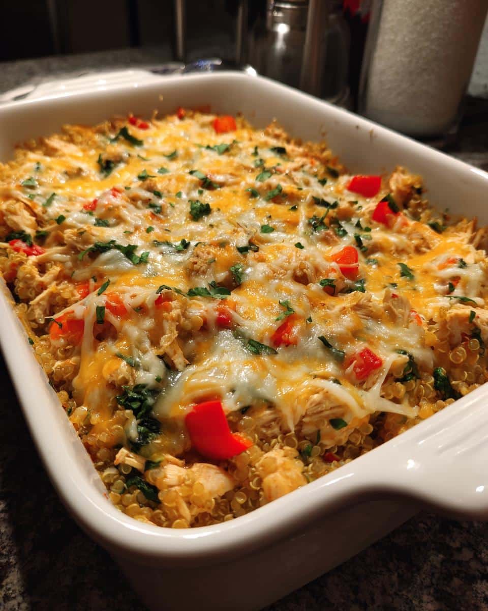 Healthy Chicken Quinoa Casserole - detail 1