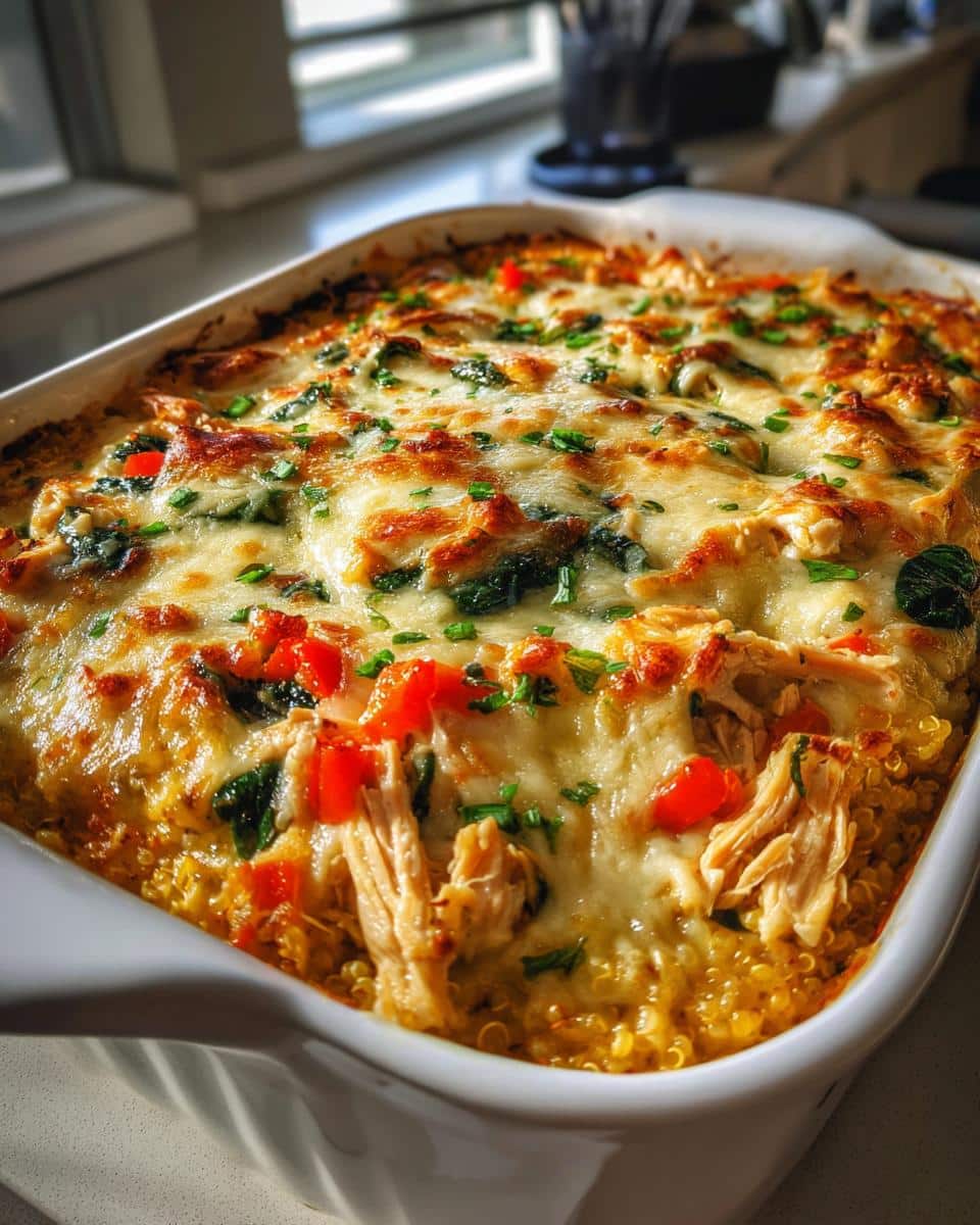 Healthy Chicken Quinoa Casserole - detail 2
